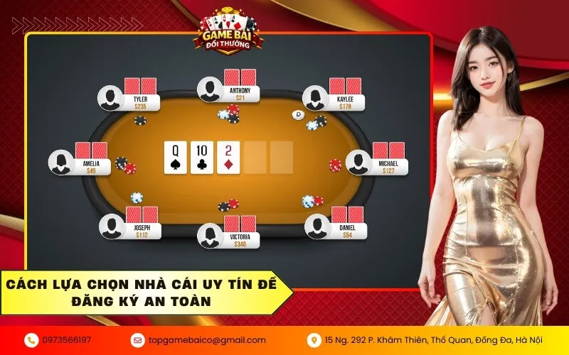 Hướng dẫn chọn cổng game và đăng ký tài khoản an toàn cho người mới 3 Cách lựa chọn nhà cái uy tín để đăng ký an toàn