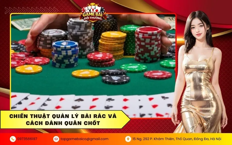 Nghệ thuật đánh Phỏm đỉnh cao và cách chốt hạ khiến đối thủ bất ngờ 4 Chiến thuật quản lý bài rác và cách đánh quân chốt