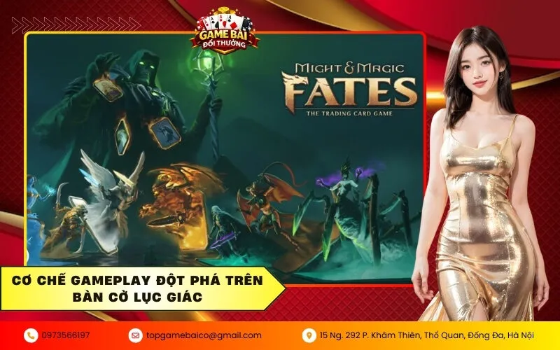 Khám phá siêu phẩm chiến thuật Might & Magic Fates TCG vừa ra mắt 3 Cơ chế gameplay đột phá trên bàn cờ lục giác
