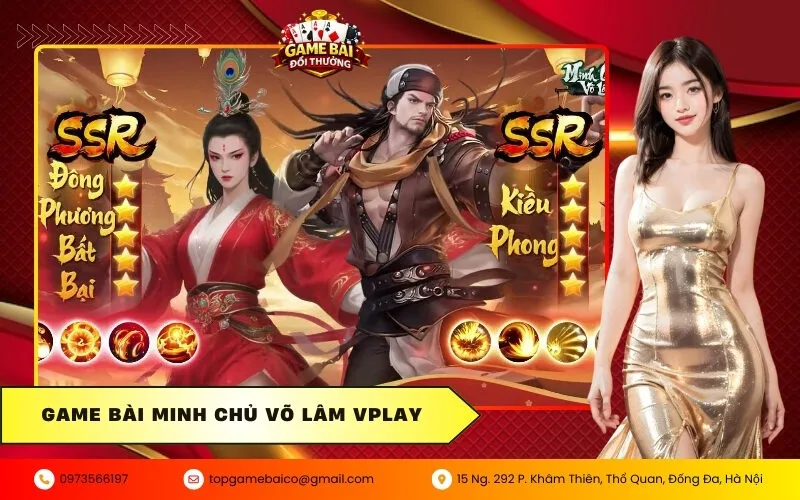 Game bài Minh Chủ Võ Lâm VPlay