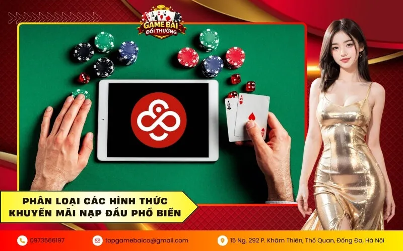 Phân loại các hình thức khuyến mãi nạp đầu phổ biến