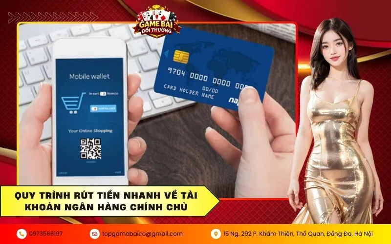 Hướng dẫn nạp rút tiền đa kênh: Từ ngân hàng, ví điện tử đến tiền điện tử (USDT) 4 Quy trình rút tiền nhanh về tài khoản ngân hàng chính chủ