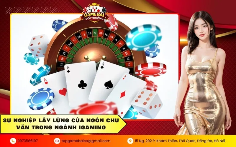 CEO Ngôn Chu Văn 2 Sự nghiệp lẫy lừng của Ngôn Chu Văn trong ngành iGaming
