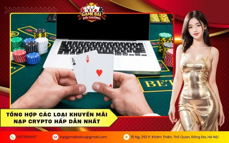 Hướng dẫn săn khuyến mãi qua Crypto: Nhận thêm 5-10% giá trị nạp năm 2026 3 Tổng hợp các loại khuyến mãi nạp Crypto hấp dẫn nhất